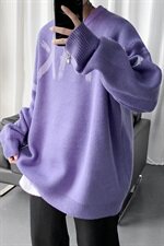 M05-P70秋冬男女宽松大码圆领套头印花针织毛衣中性外套，男装针织衫/毛衣，电商B369（原A024）