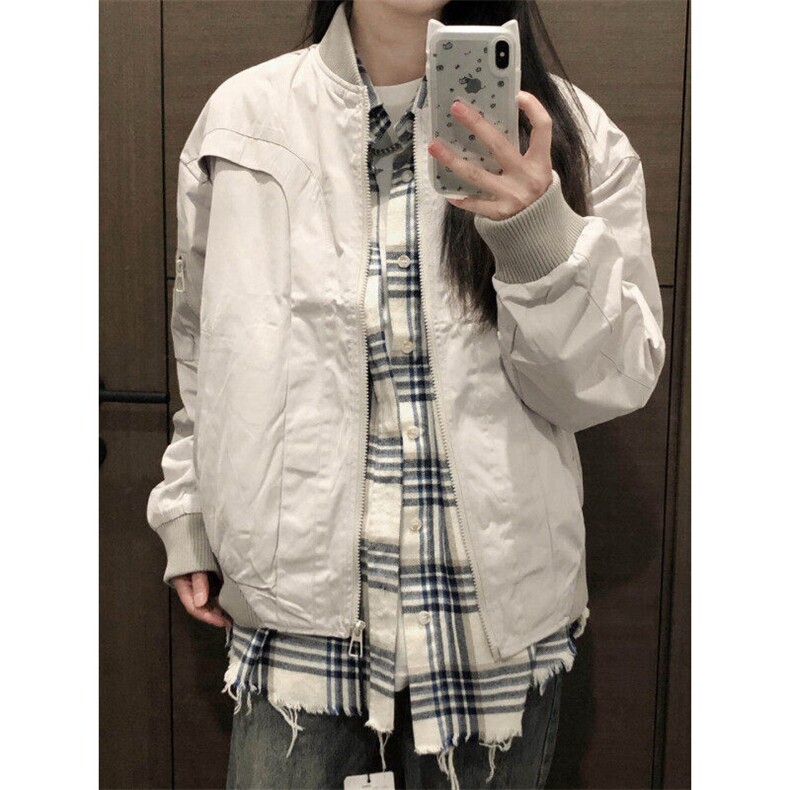 JK0104LL-特P68 cleanfit解构风外套美式飞行员夹克图片