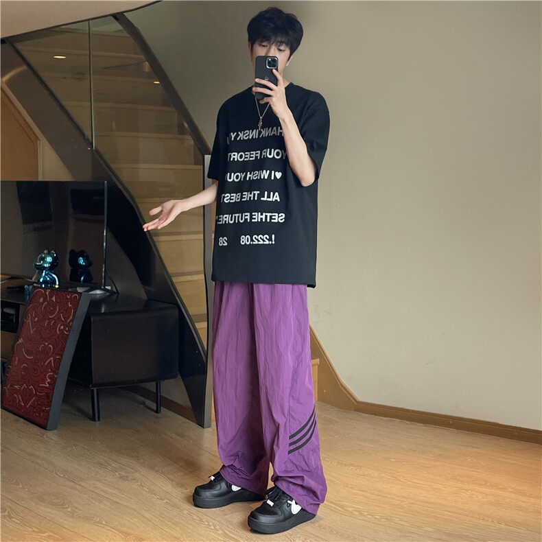 A450-XK666-P48控69.9巴黎神裤夏季百搭透气薄款速干裤男女同款,男装休闲裤,电商A450