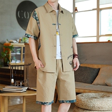 风休闲短裤套装，男装休闲套装，星座1206（原A206）
