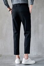 加绒P50/常规45英伦坠感西裤男2021秋冬季修身西装长裤K955-P45，男装休闲裤，星座610（原A335）