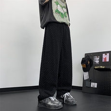 新款星空纹牛仔裤男夏季薄款潮牌宽松直筒休闲长裤，男装牛仔裤，星座410-6（原星座1304-1）