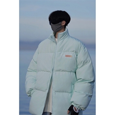 DT2201-TP70控价98冬季潮牌立领保暖棉衣男青少年印花休闲外套，男装棉衣，电商A102-1