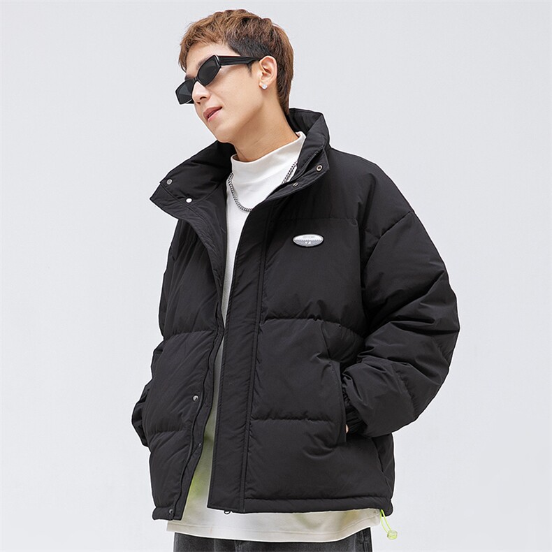 新标90白鸭绒羽绒服2024新款潮流情侣保暖加厚 A436-9201-P210图片