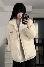 2026年秋冬季新款港风潮牌宽松百搭立领保暖棉服面包服ZM468-P95，男装棉衣，星座313A(原308A-2)