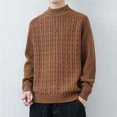 男秋冬潮流百搭宽松针织毛线衫MY23-2P70，男装针织衫/毛衣，星座914