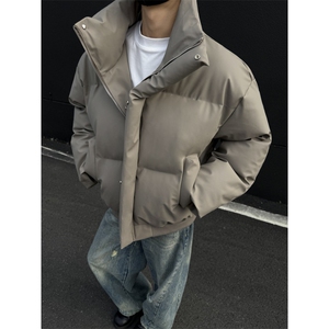 精品高质量PU皮棉衣现货抖音可送样A061-AJ00923棉衣-特P95-现货图片