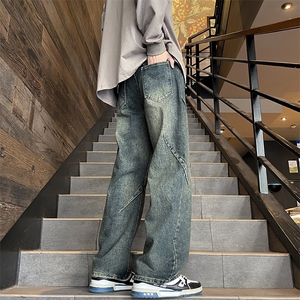 B225-楼梯-K2177-P63-X79--牛仔裤-棉75.8%粘纤14.9%聚酯纤维9.3%图片