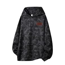 得物供货、重磅420克现货麂皮绒扎染卫衣HD019-1-WL25325ZR-P45，男装卫衣，电商019-1