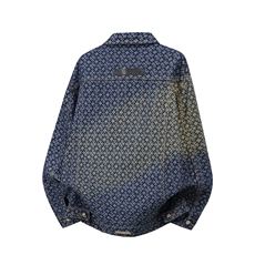 水洗牛仔外套男款春美式痞帅上衣服宽松休闲工装夹克JK1322-P75，男装工装外套，星座1103-3
