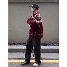 MM406-P65新款潮牌帅气圆领百搭针织打底毛衣，男装T恤，星座617A-2