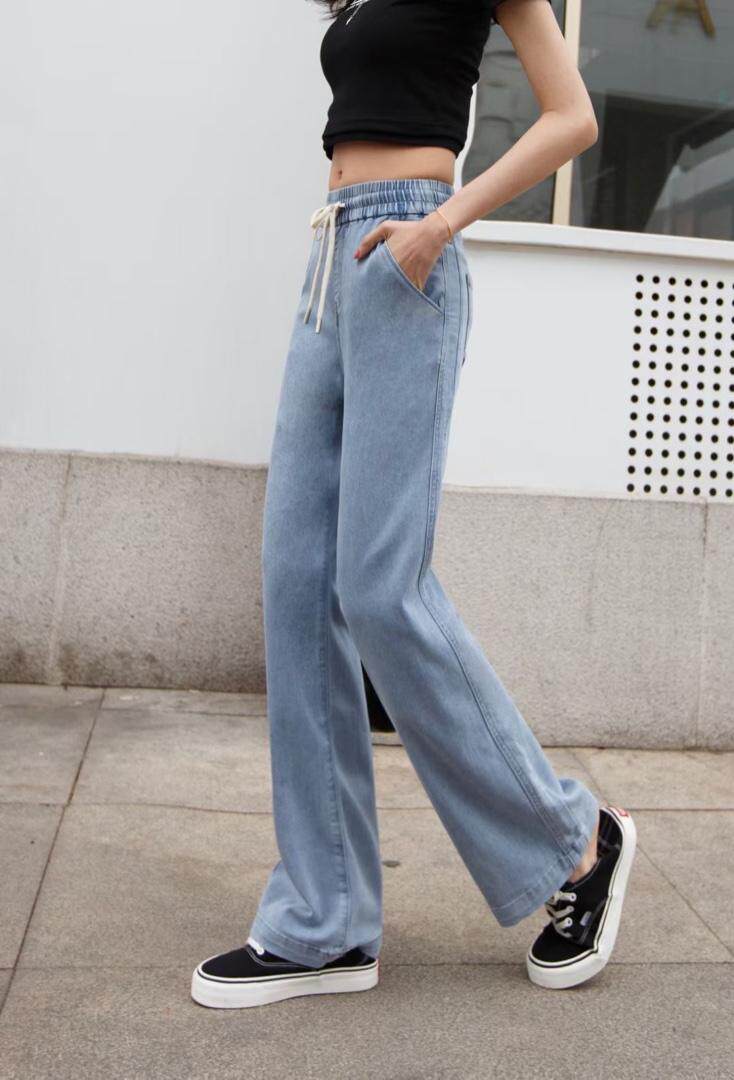 夏季牛仔裤，女装牛仔裤，茂源祥