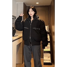【网图现货】美式廊形弯刀夹棉加厚保暖棉服MY06/P100，男装棉衣，星座205-3