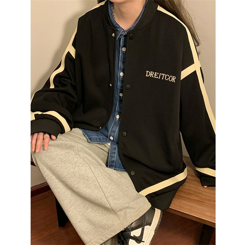 春季棒球服男女新款夹克休闲外套XZ102B-1-JK2609P85,男装夹克,星座102B-1