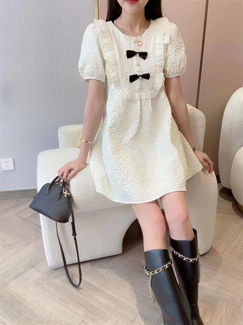 068连衣裙，女装连衣裙，Mokou陌扣