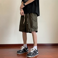 美式复古机能风工装短裤男女夏季新款短裤P35，男装休闲裤，星座1116-2