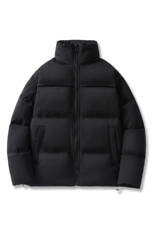 冬季新款钻石格潮流纯色立领加绒加厚羽绒服保暖外套ESY0211-P200，男装羽绒服，电商B306