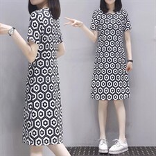 百搭连衣裙MLXLXXLXXXL，女装连衣裙，茜茜靓点