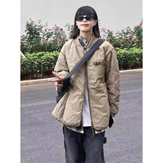 学院风时尚百搭棉服外套男女冬季新款撞色拼接潮流加厚保暖棉衣，男装棉衣，星座506A