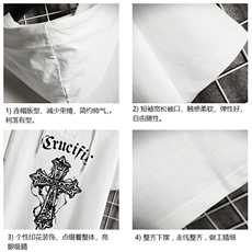 连帽短袖t恤男大码胖子带帽五分袖中袖网格挂拍LD54268-P45，男装T恤，电商A040A