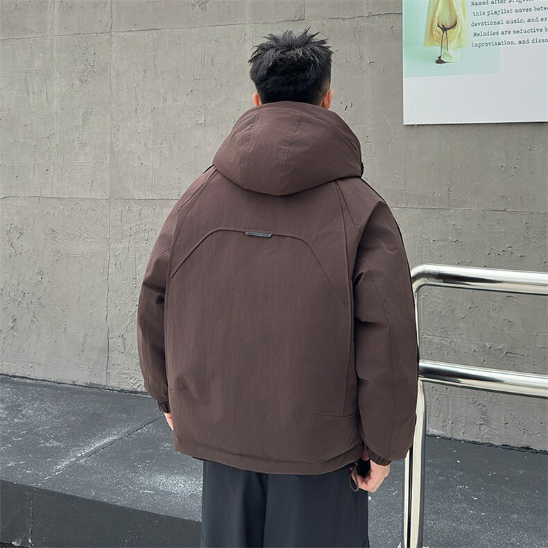 2025标90白鸭绒羽绒服连帽大码外套379-p330,男装羽绒服,星座223（原229-2）