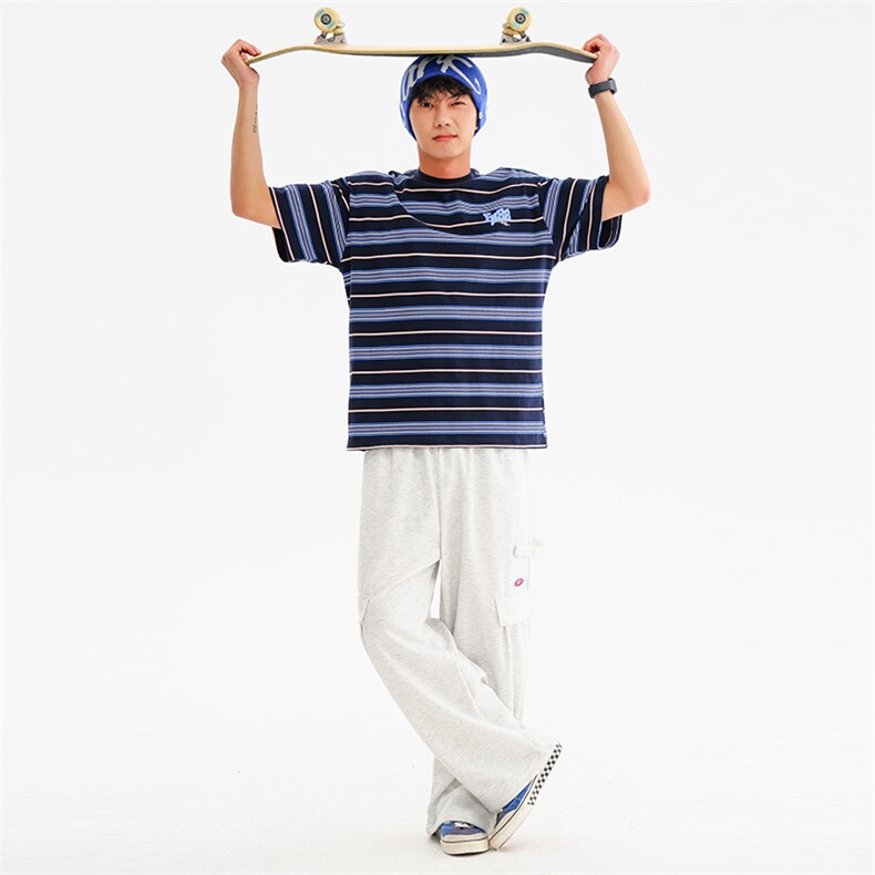 2025夏季新款原创潮牌日系男装T恤男模T1056,男装T恤,电商A101（原外27）
