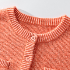 秋冬季新款舒适显瘦时尚百搭之禾花沙羊绒开衫，商品下架区，绒知纯羊绒