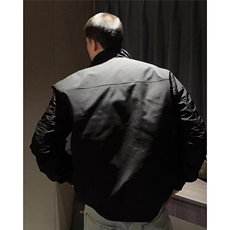 冬款男立领棉衣褶皱保暖加绒加厚宽松棉服外套MY891P70，男装棉衣，星座1013-1