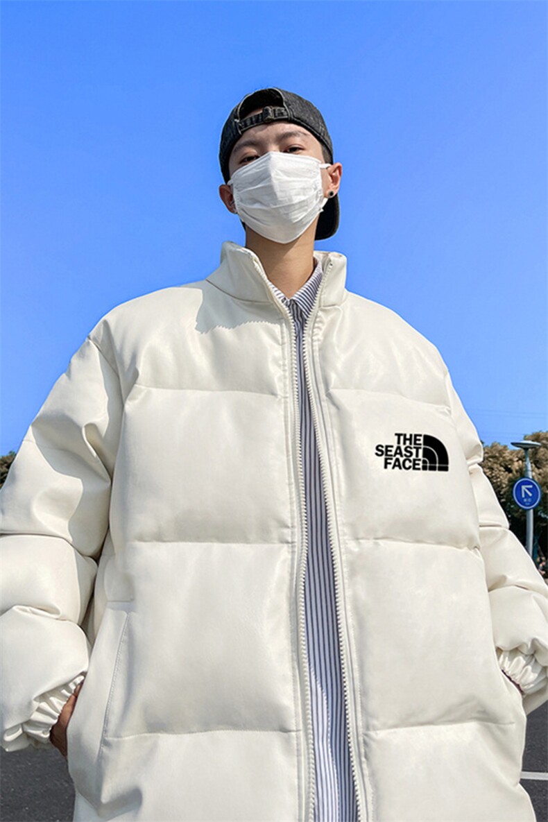 均可提供短视频高品质港风东面百搭PU皮加厚棉衣PM30-p110控148,男装棉衣,星座508（原C305）