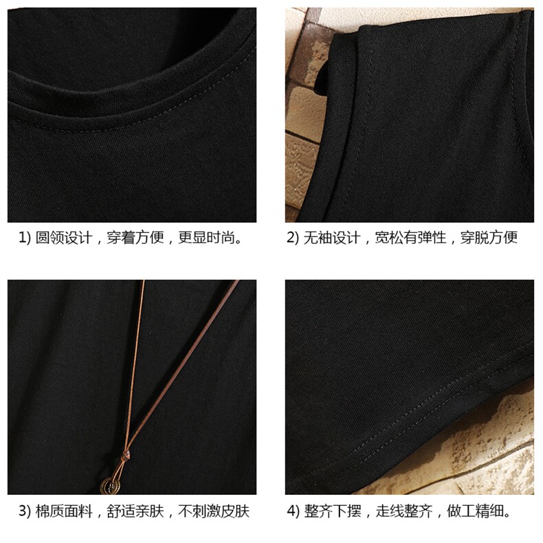 BX25099-P20港风运动汗背心男大码汗衫男无袖T恤男砖墙挂拍,男装T恤,电商A040A