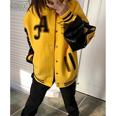 棒球领服女秋冬高街设计感小众ins潮牌开衫夹克JA214，男装夹克，星座1116A（原606A-3）