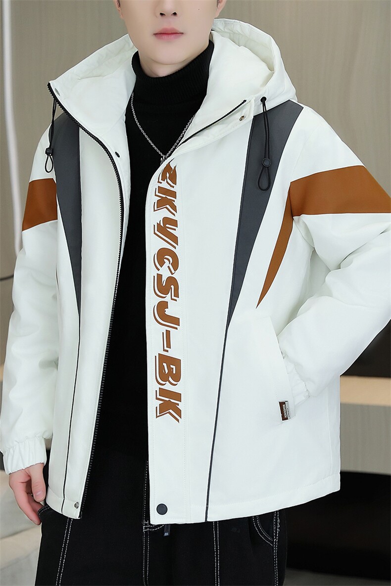 秋冬男式加绒加厚夹克男时尚潮流加厚棉衣男外套MY1685-P73,男装夹克,星座310B-3