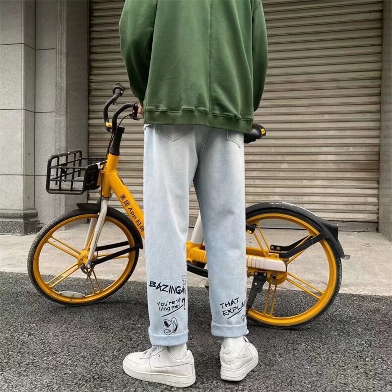 牛仔裤男牛仔长裤N0130P39图片