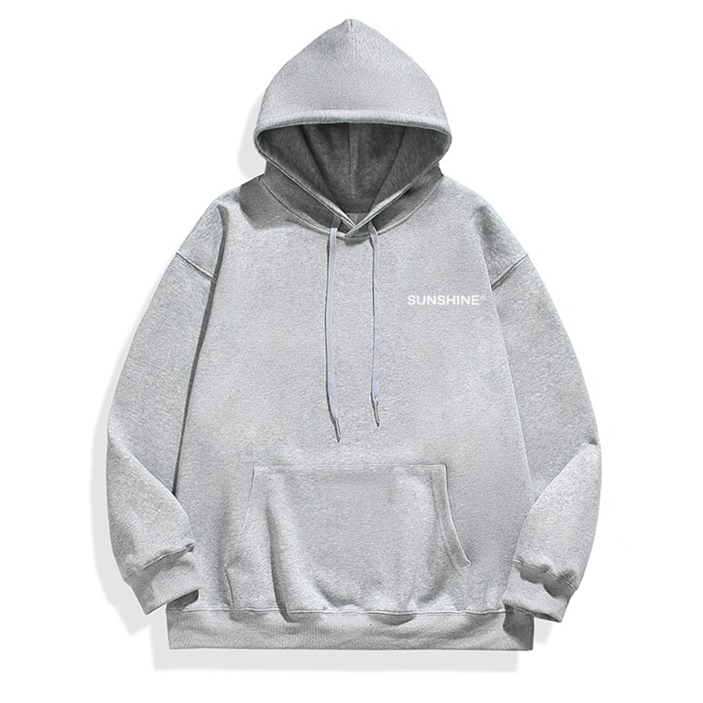 1832抖音品质连帽印花卫衣11色M-5XL可定制,男装卫衣,星座115A-1