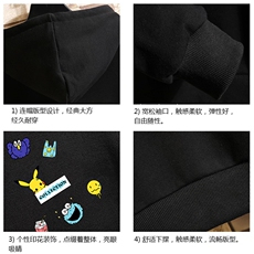 WY2079-P40纯连帽卫衣男大码运动帽衫宽松薄外套砖墙挂拍，男装卫衣，电商A040A