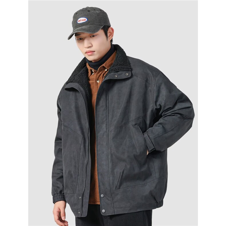 新款冬季棉服棉衣男生加厚保暖面包服运动潮牌帅气外套HH5359P86,男装棉衣,星座1013-5