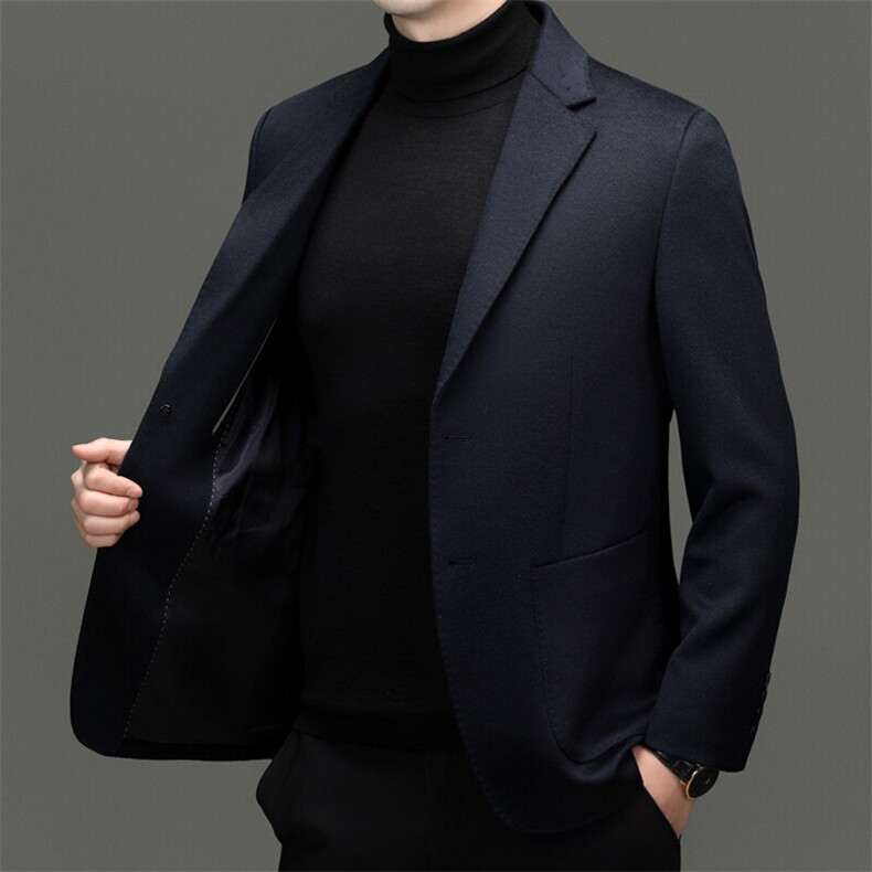 男装西服AE872羊毛羊绒西装高品质西服上衣2粒扣,男装西服套装,钱塘207-1