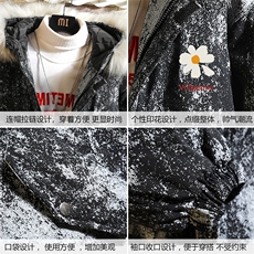 MC49059-P135日系潮衣男大码派克服男工装服外套袄砖墙，男装棉衣，电商A040A