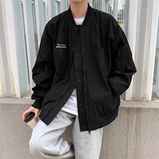潮流夹克潮男春季棒球领夹克JW1127P60，男装夹克，星座1116-2