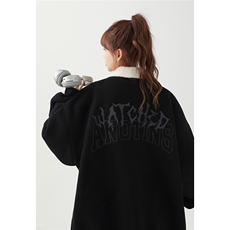 2025冬季新羊羔毛内里刺绣工艺中性加绒夹克外套M2033/P118控148，男装夹克，电商A148-1