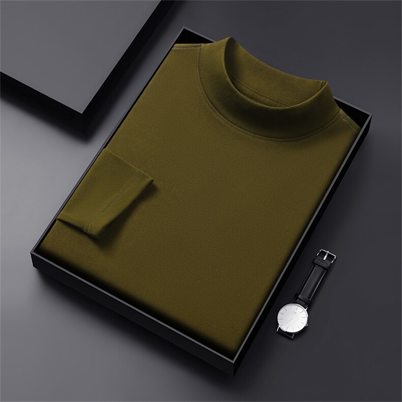 大货高品质2025秋冬双面德绒打底衫男女高弹力上衣T恤T5081P18，男装T恤，星座1602（原101B）