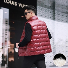 防水黑金羽绒服马甲男士秋冬立领无袖外穿90鸭绒时尚休闲坎肩背心，男装背心/马甲，钱塘723