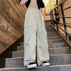 休闲裤男士韩版潮流高街帅气百搭夏季2024新款ins长裤K5258-P39，男装休闲裤，星座412-2