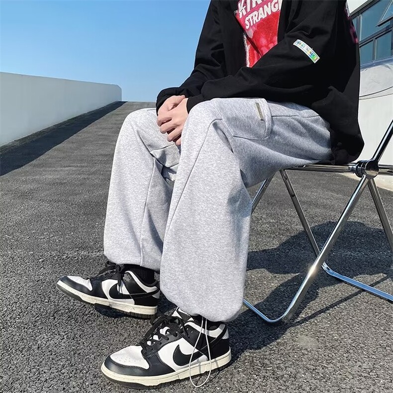春秋新款长裤时尚潮牌潮流休闲裤潮工装裤宽松型青春流行2188P38,男装休闲裤,星座410-2