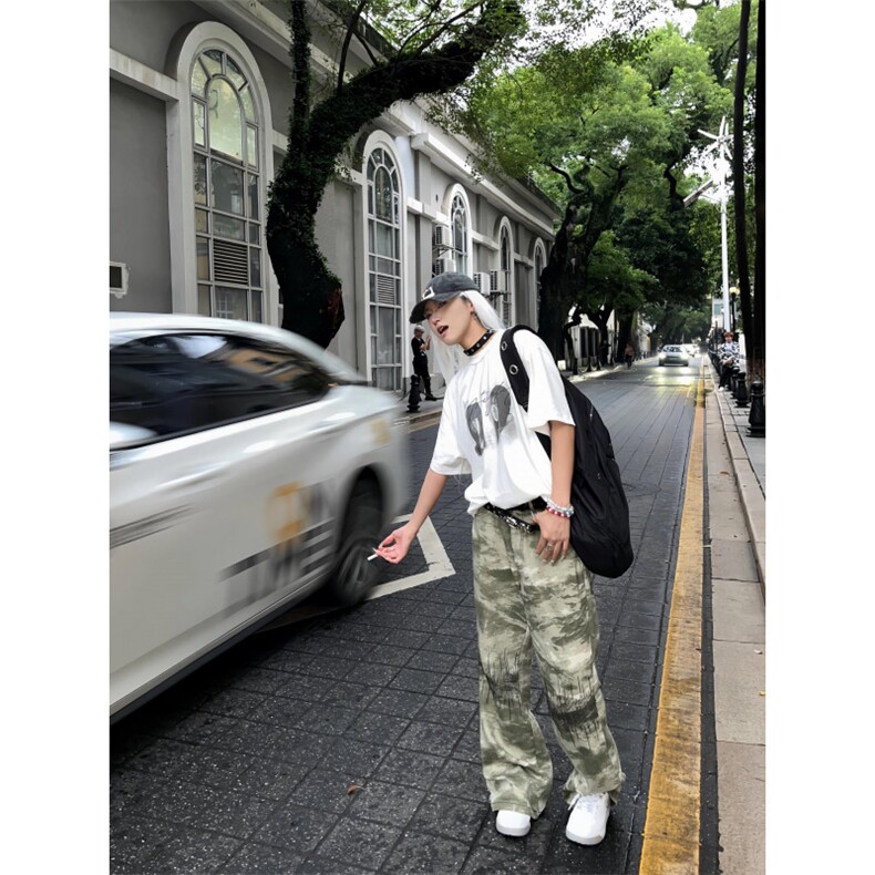 【有货】cleanfit迷彩工装裤男美式vibe风裤子高街N0088LL-特P48,男装工装外套,星座1007（原301D）