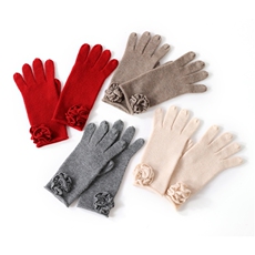 2025新款手套钩花手套柔软，手套，臻歆羊绒