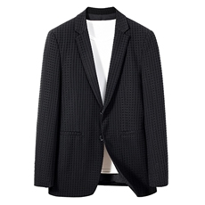 CA23005钱塘2020-2秋季新款时尚休闲简约中青年男士西服P160，男装西服，钱塘207-2