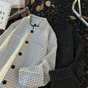 小香风外套男春秋季2025新款轻奢潮牌男装夹克上衣服W6831-P65