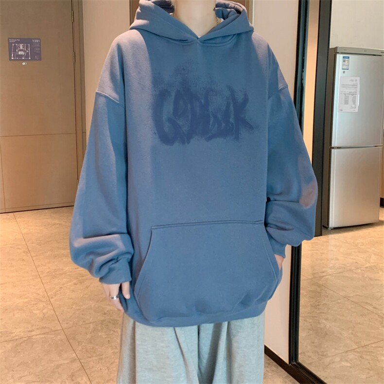 已注册/秋冬内景重磅无绳连帽卫衣男宽松外套MS99997/P45加绒P50,女装短外套,电商B316