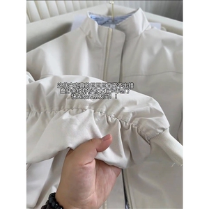 三防教练立领外套男款短款美式飞行员夹克防水工装boxy廓形棒球服图片